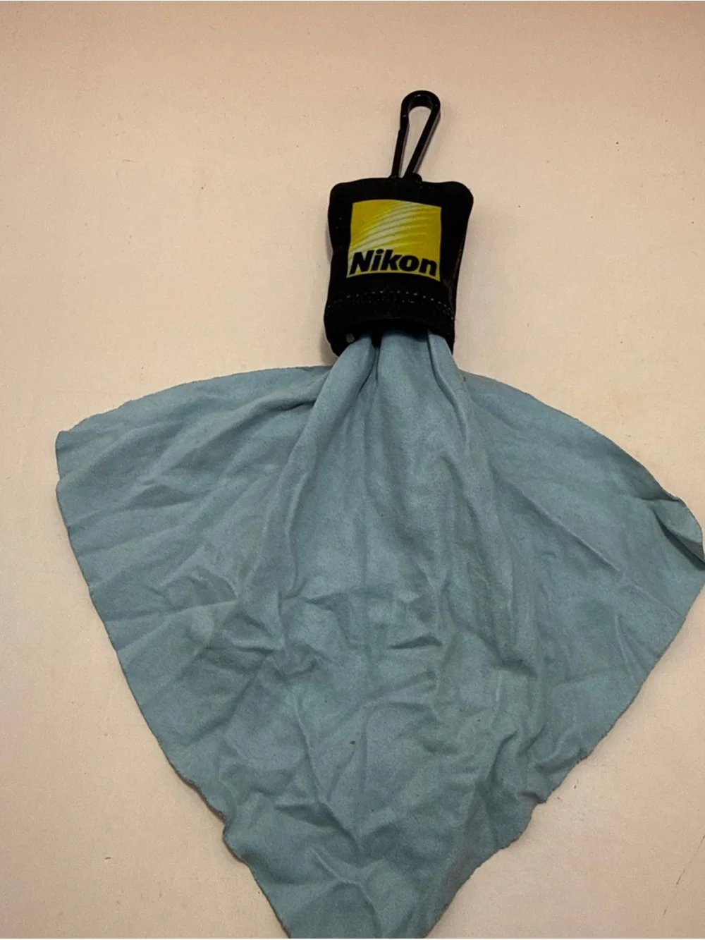 Nikon Keychain Micro-Fiber Lens Cleaning Cloth / Pouch for Camera Binoculars Etc